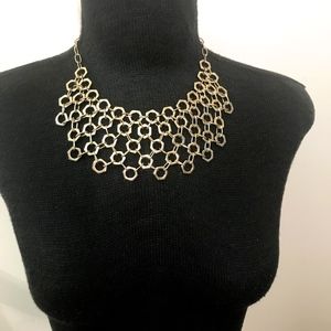 Gorgeous Gold Statement Bib Necklace